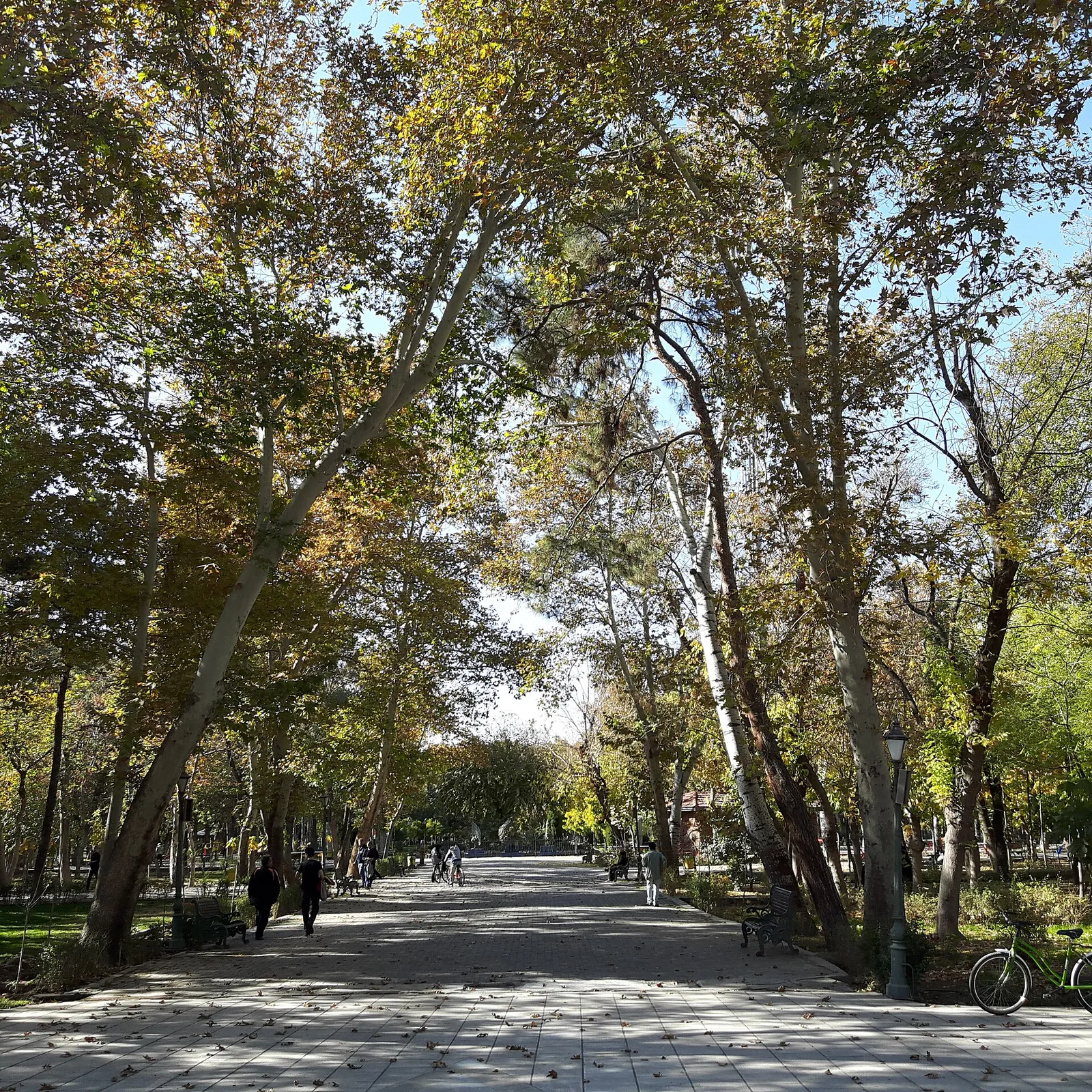 A park in Tehran, Iran