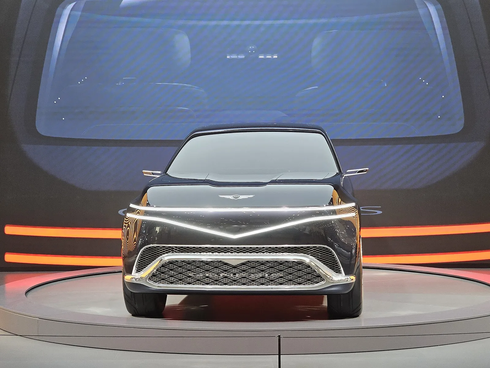 The Genesis Neolun concept, the design study behind the GV90