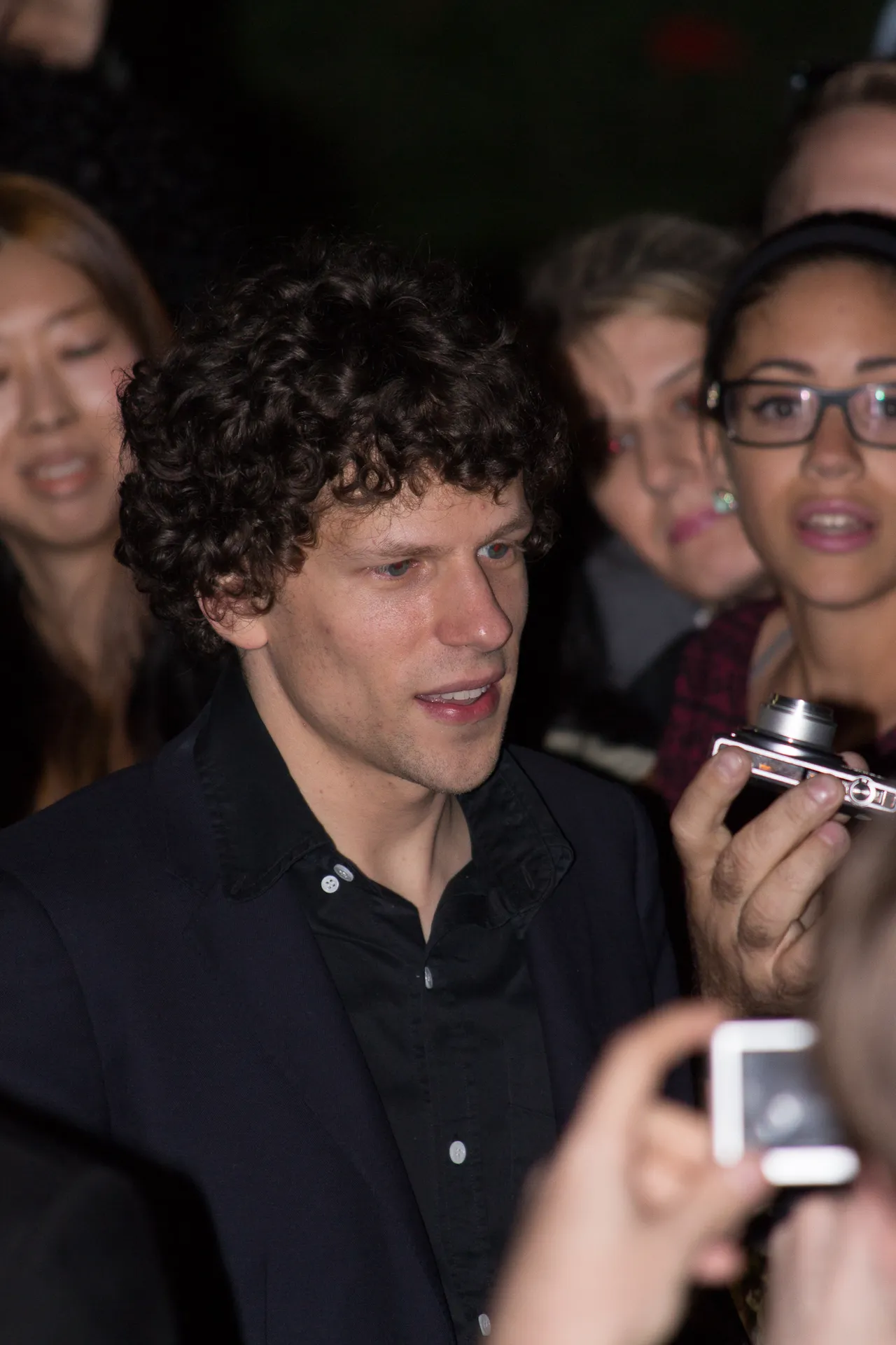 Actor and director Jesse Eisenberg at the Toronto International Film Festival