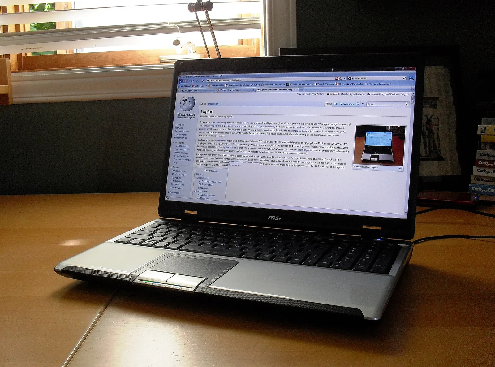 A laptop computer (file image)