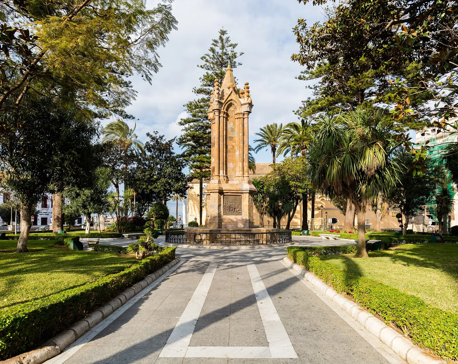 Plaza de Africa in Ceuta, the Spanish enclave in North Africa