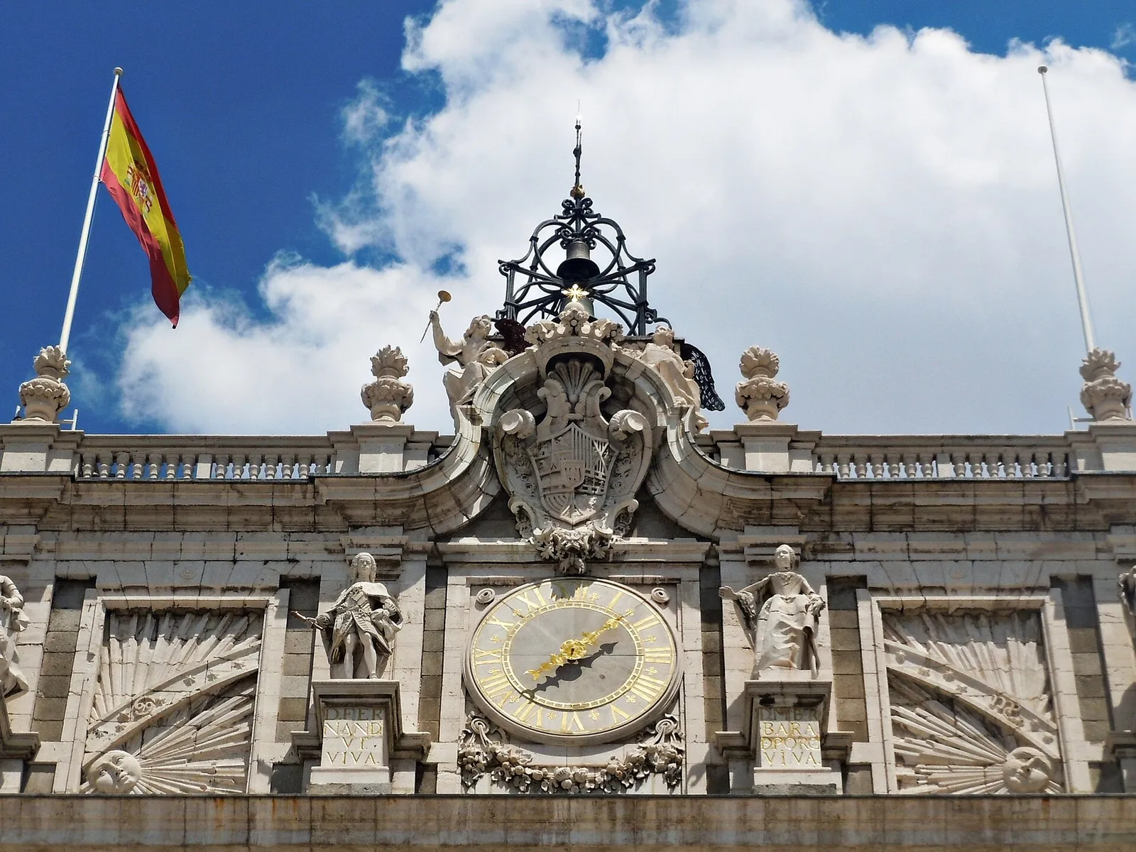The Royal Palace in Madrid, Spain