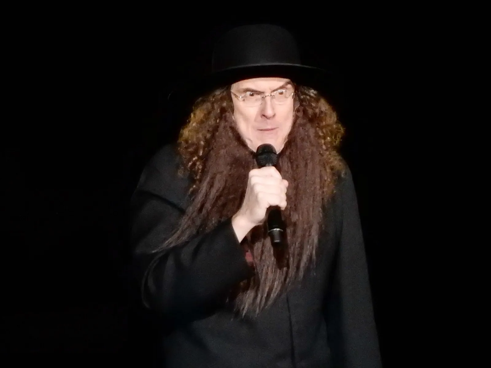 "Weird Al" Yankovic performing at Radio City Music Hall