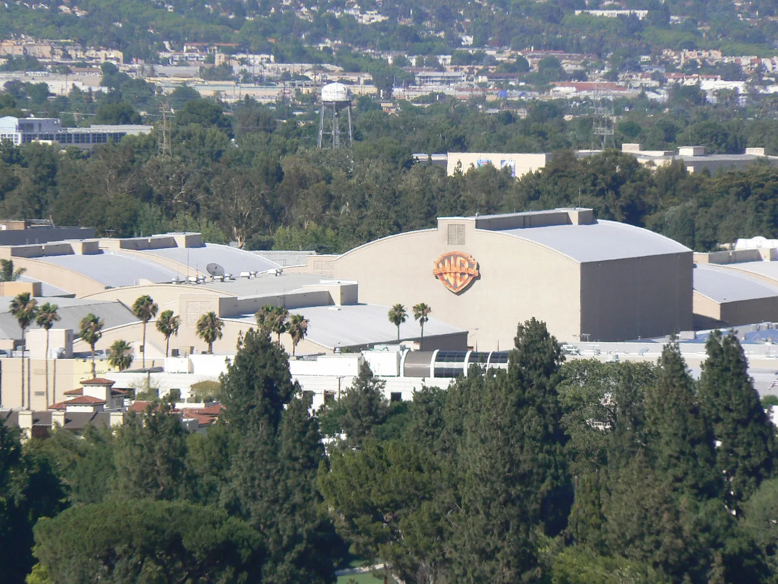 The Warner Bros. studio lot