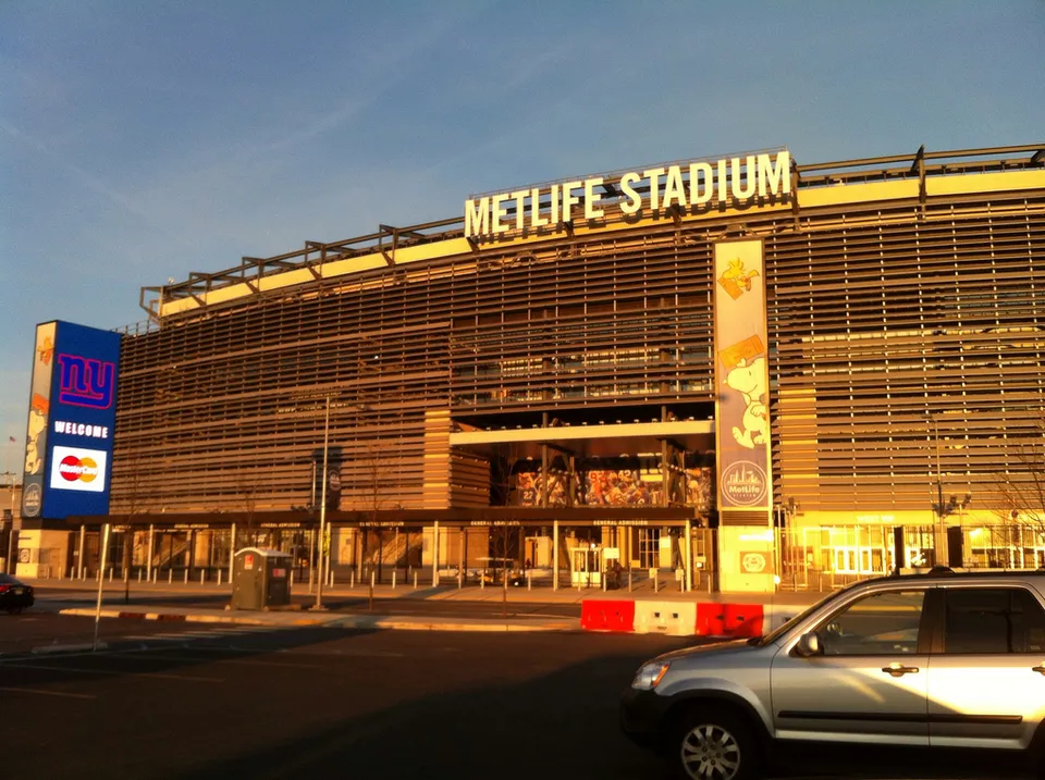 MetLife Stadium in East Rutherford, New Jersey, the venue for the World Cup final