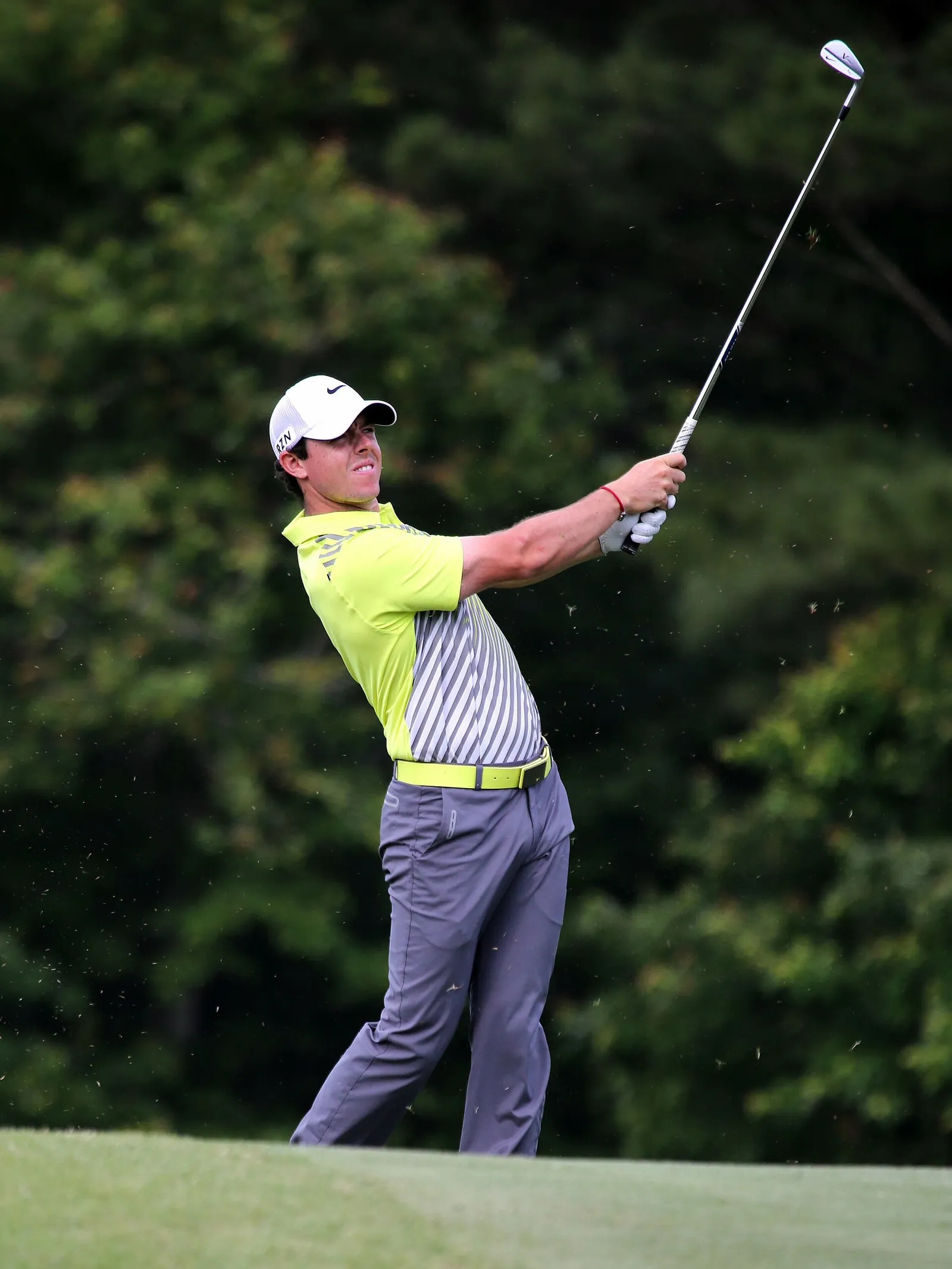 A golfer competing at a PGA Tour event