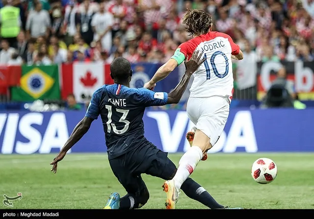 France players at the 2018 World Cup final (file image)
