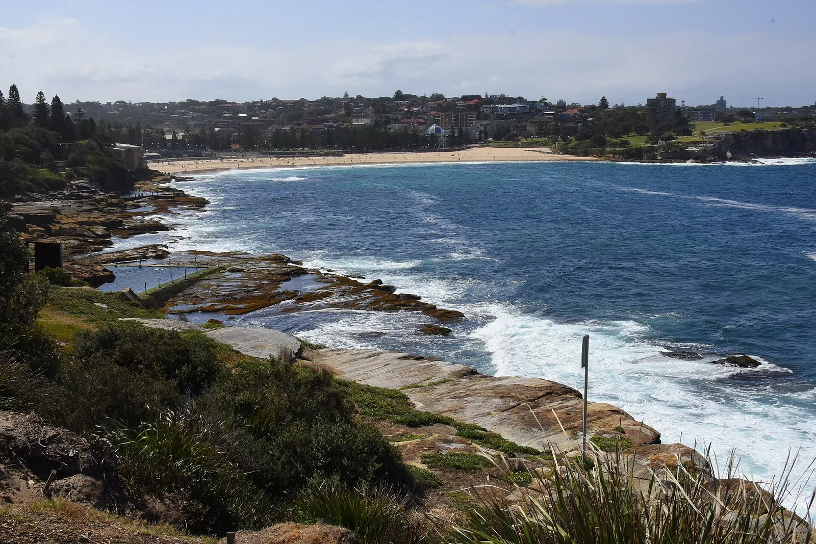 Coogee Beach in Sydney, Australia