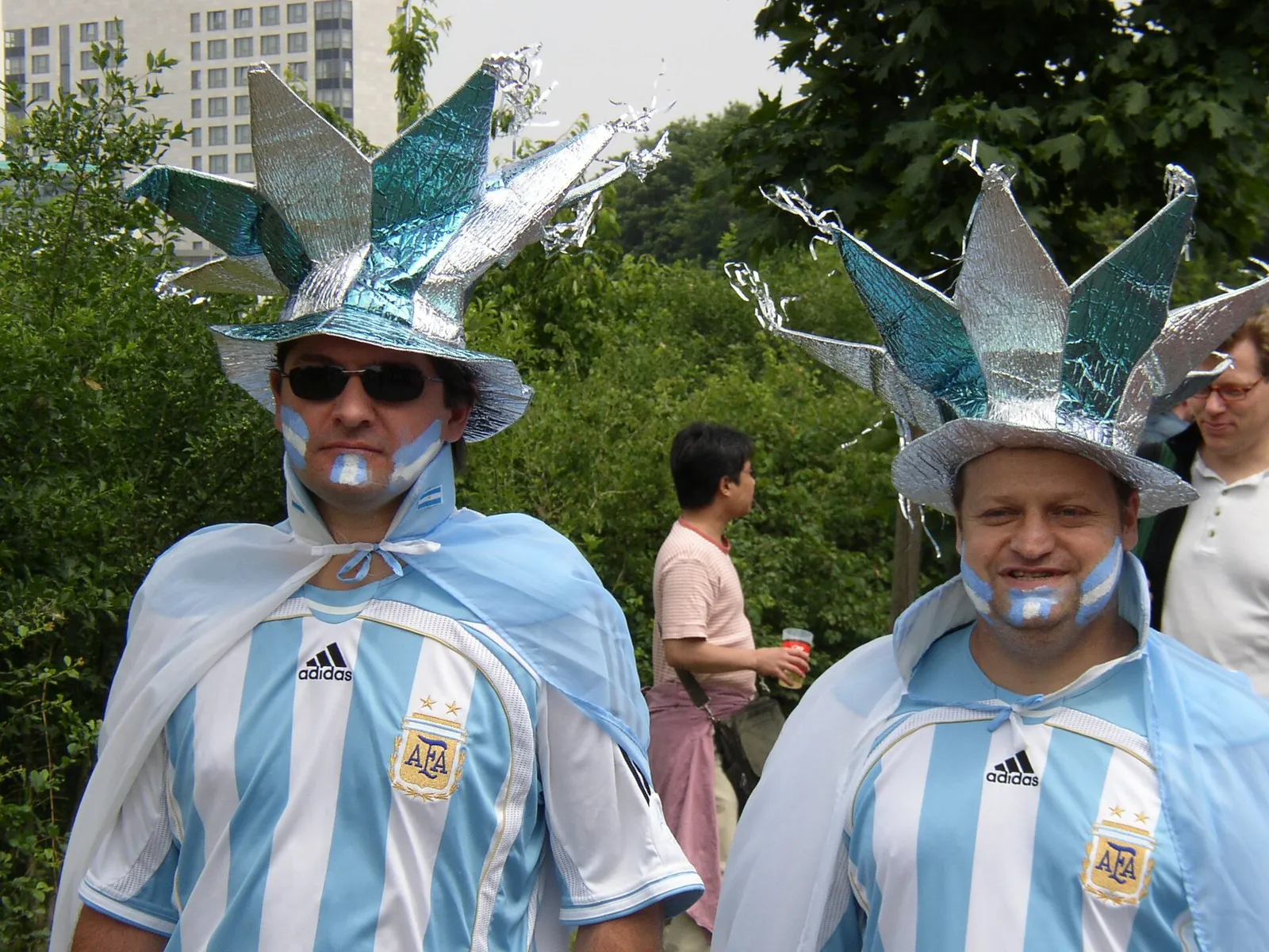 Argentina fans at a World Cup match (file image)
