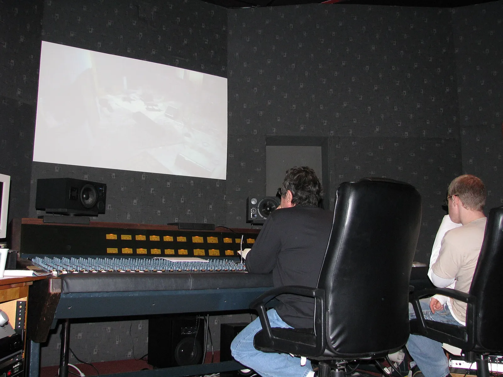 A recording studio control room (file photograph)
