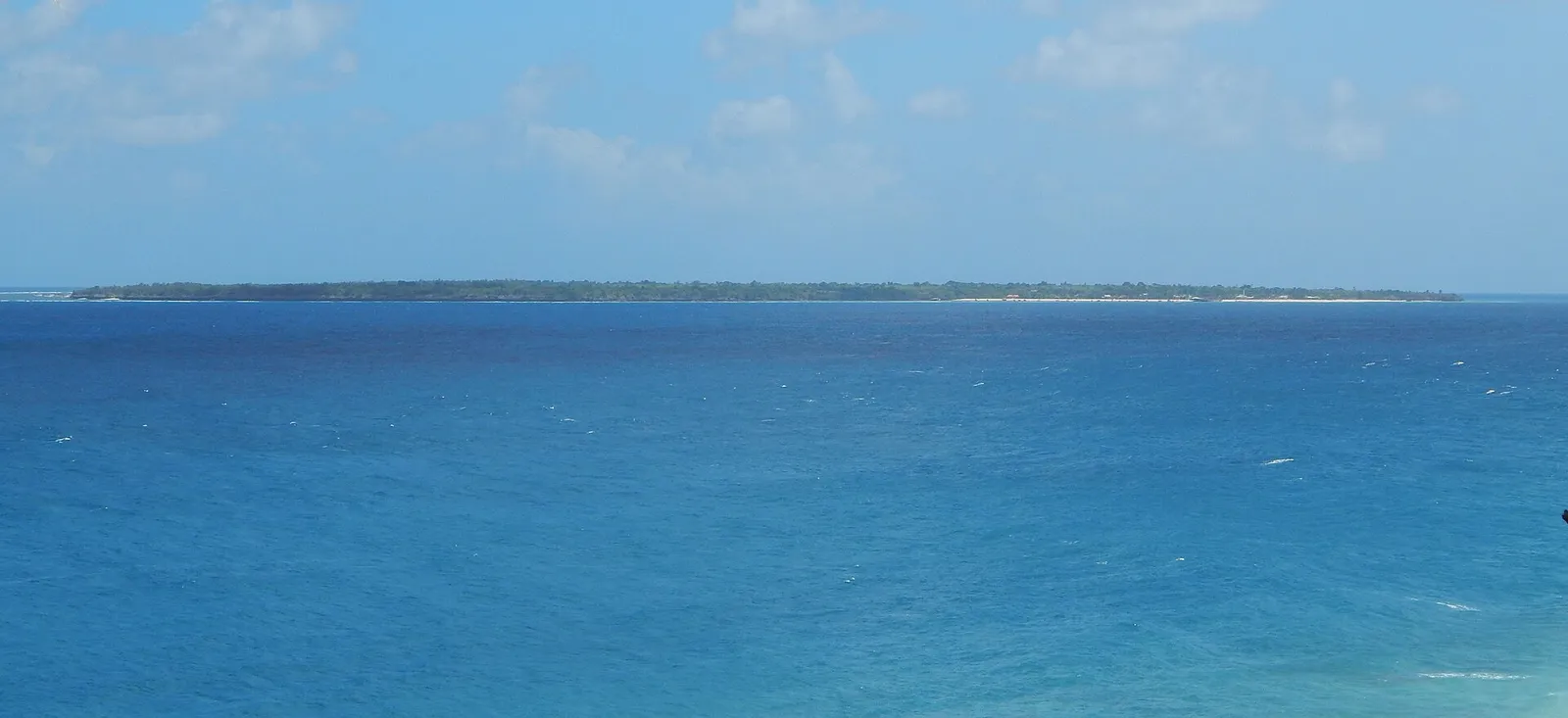 The coast of Pulau Selayar, the island in South Sulawesi near where the vessel sank