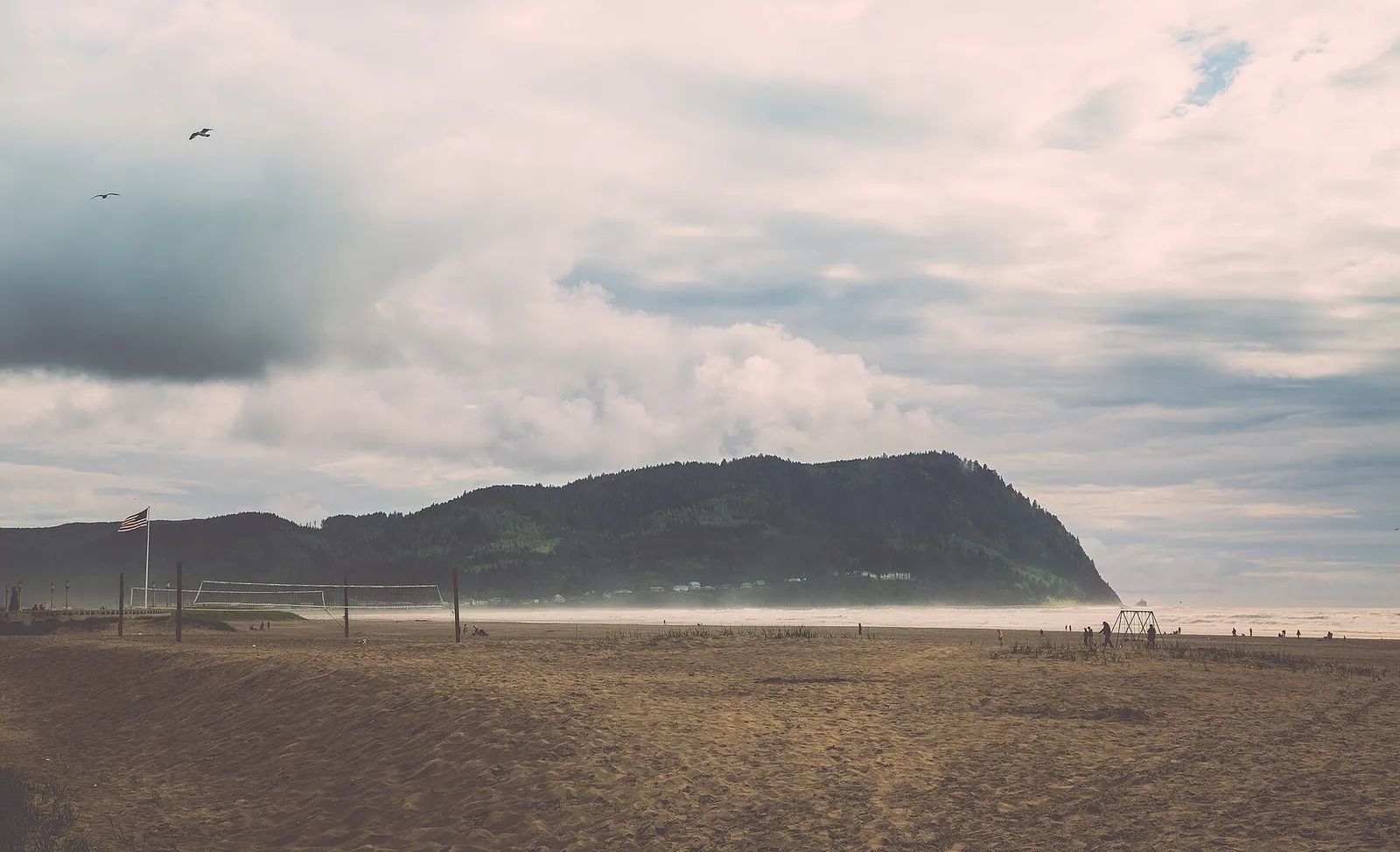 A beach on the Pacific coast of Oregon