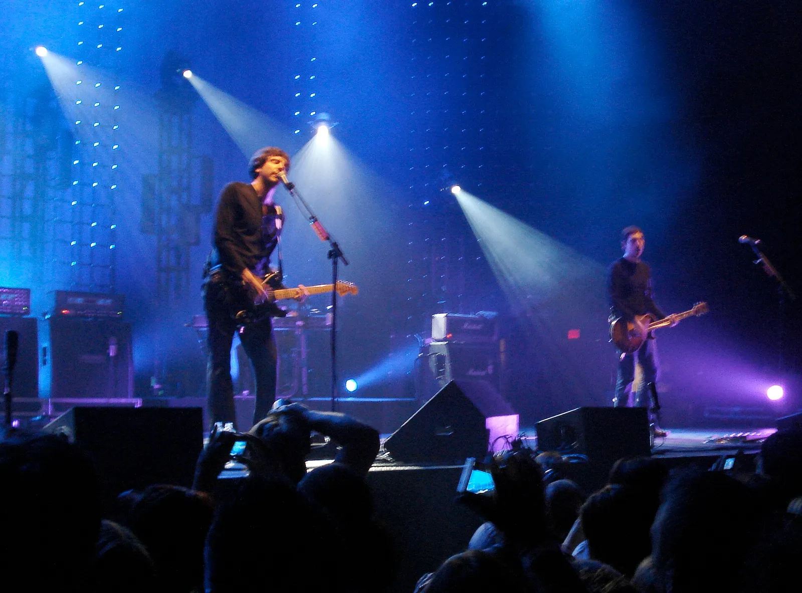 Snow Patrol performing live