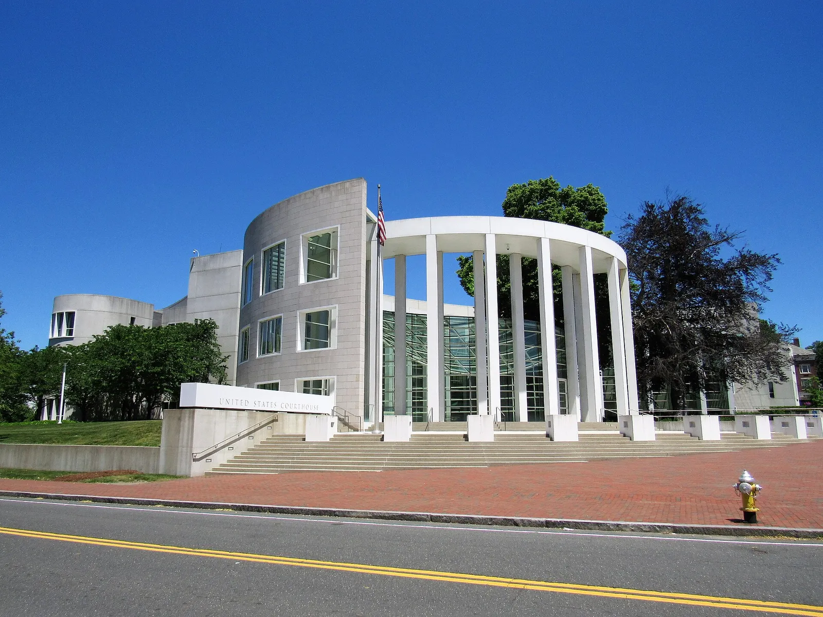 A United States federal courthouse in Massachusetts