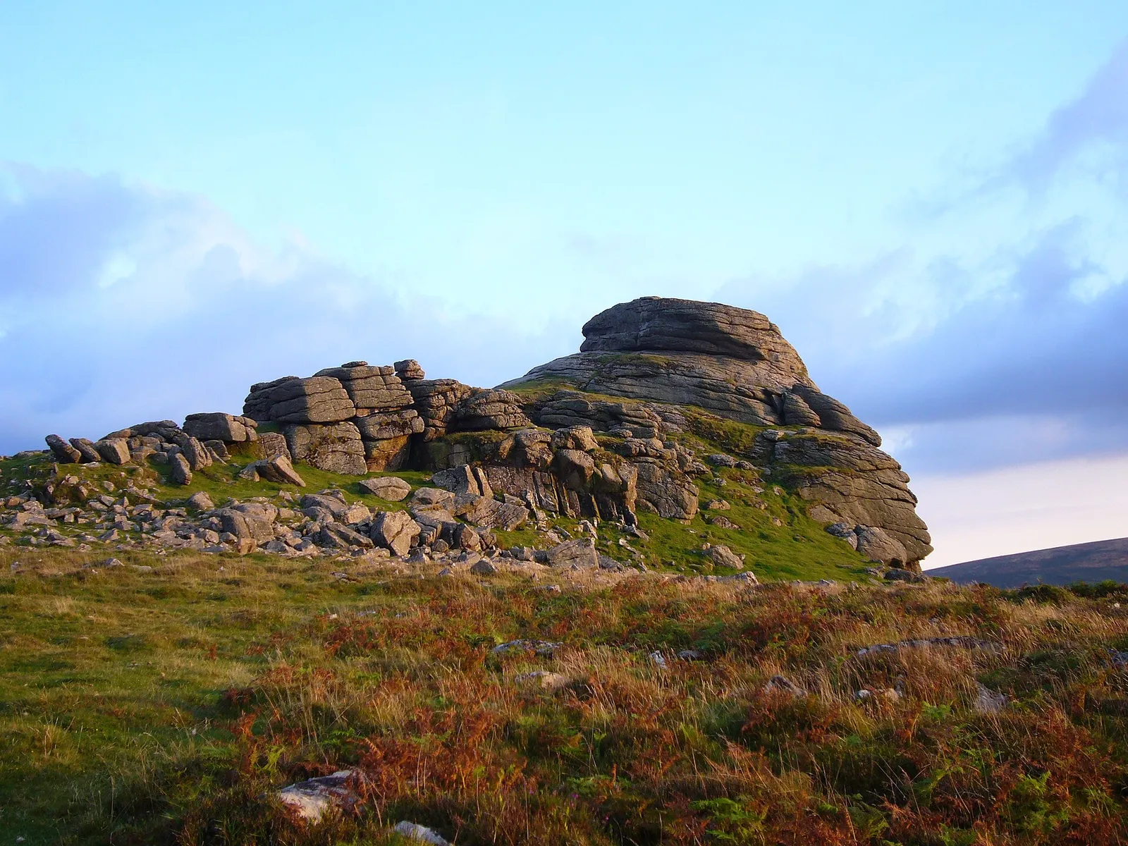 Haytor, on Dartmoor in Devon (file image)