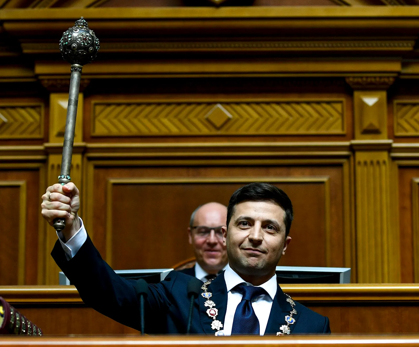 Ukrainian President Volodymyr Zelensky (file image)