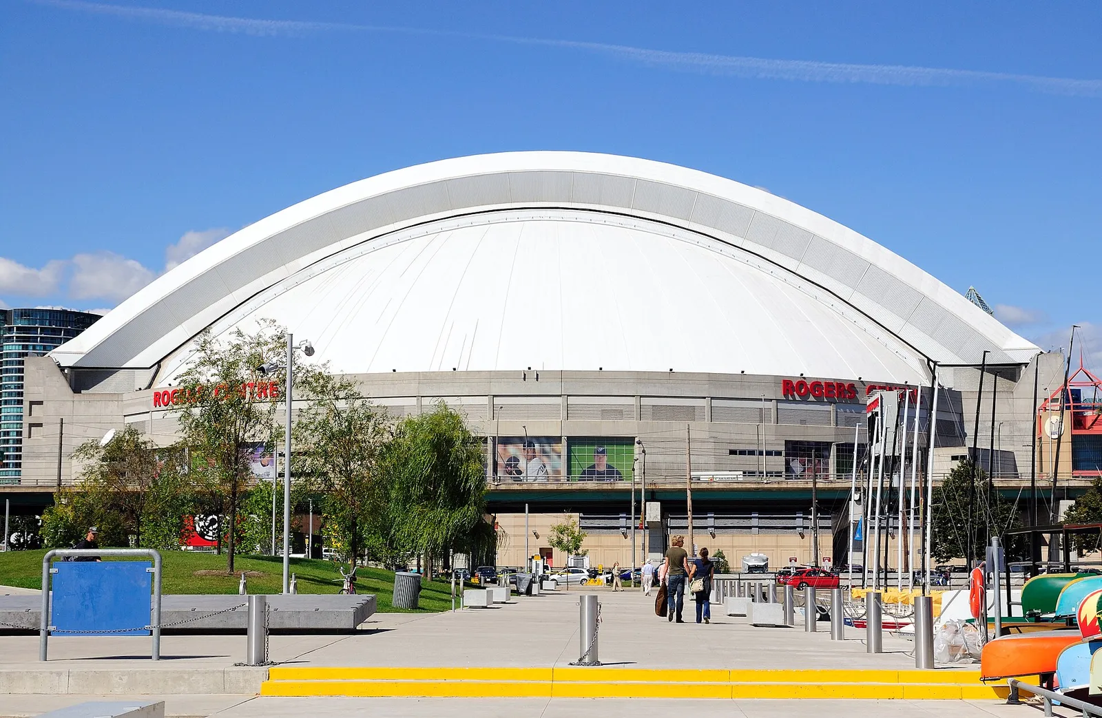 The Rogers Centre in Toronto, home of the Blue Jays