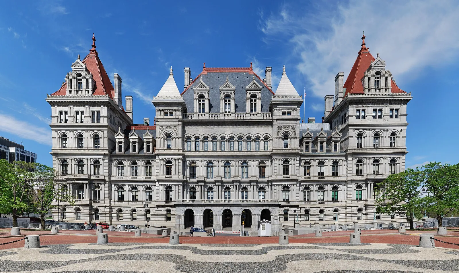 The New York State Capitol in Albany