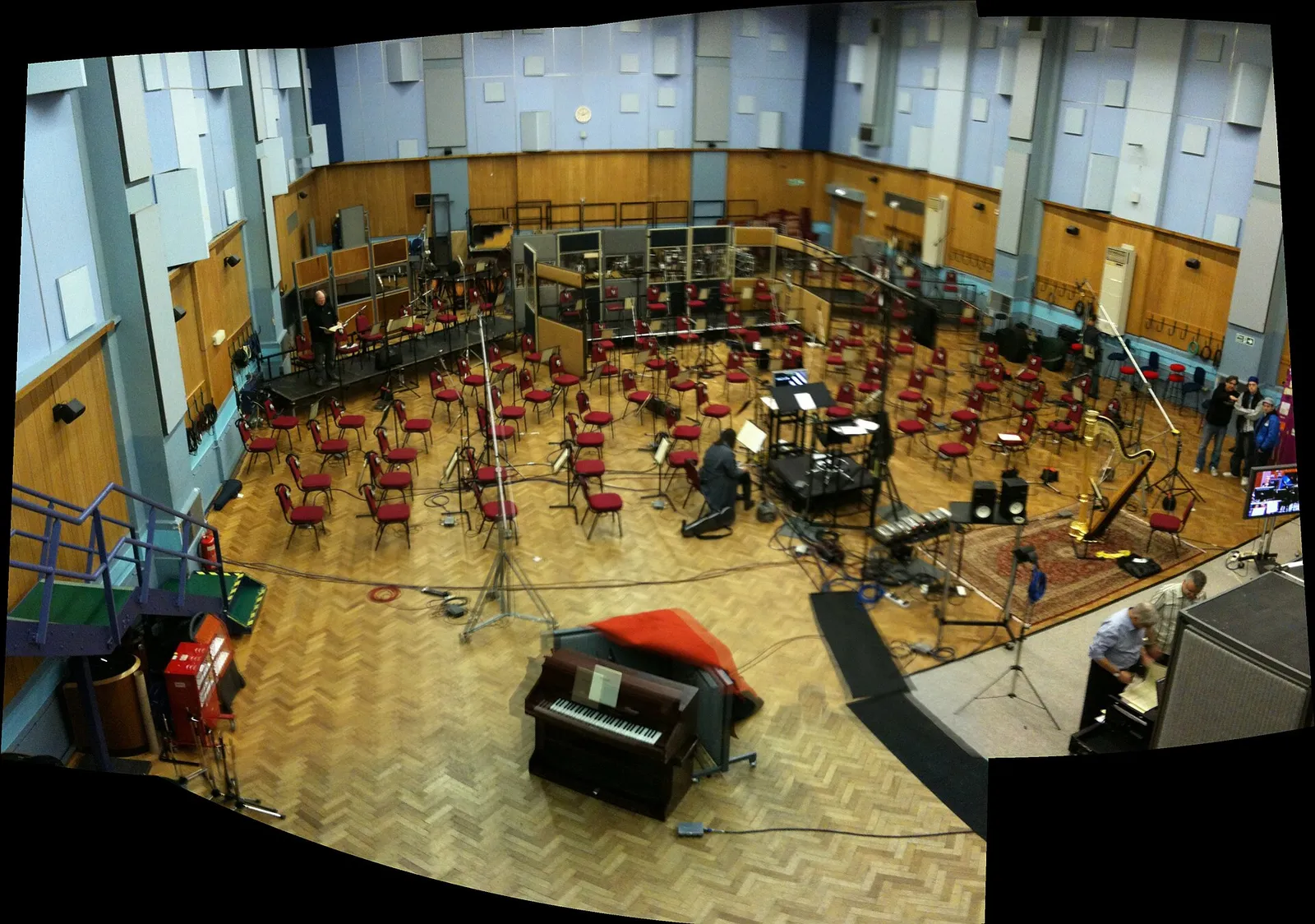 A recording studio (file image)