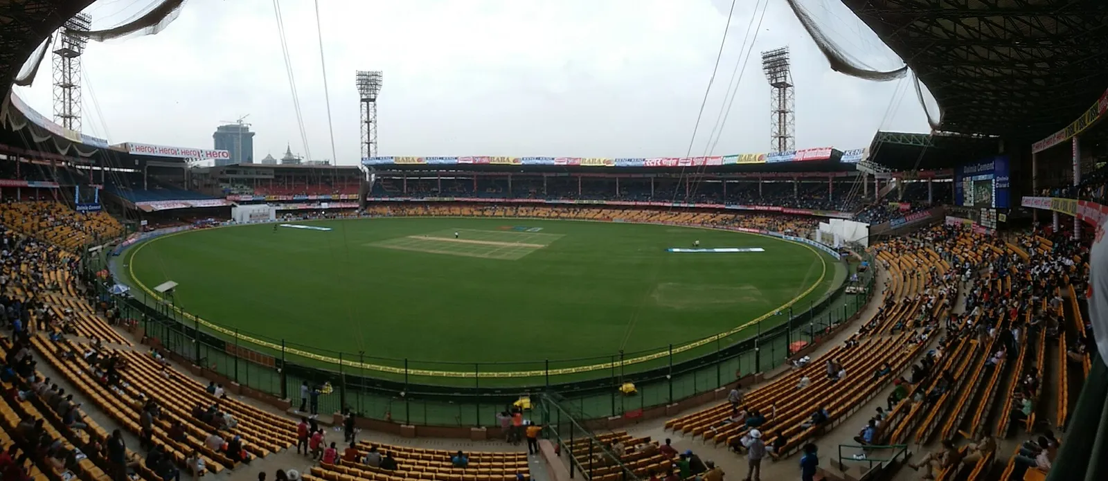 A Test match involving Australia, played at Bengaluru in 2017