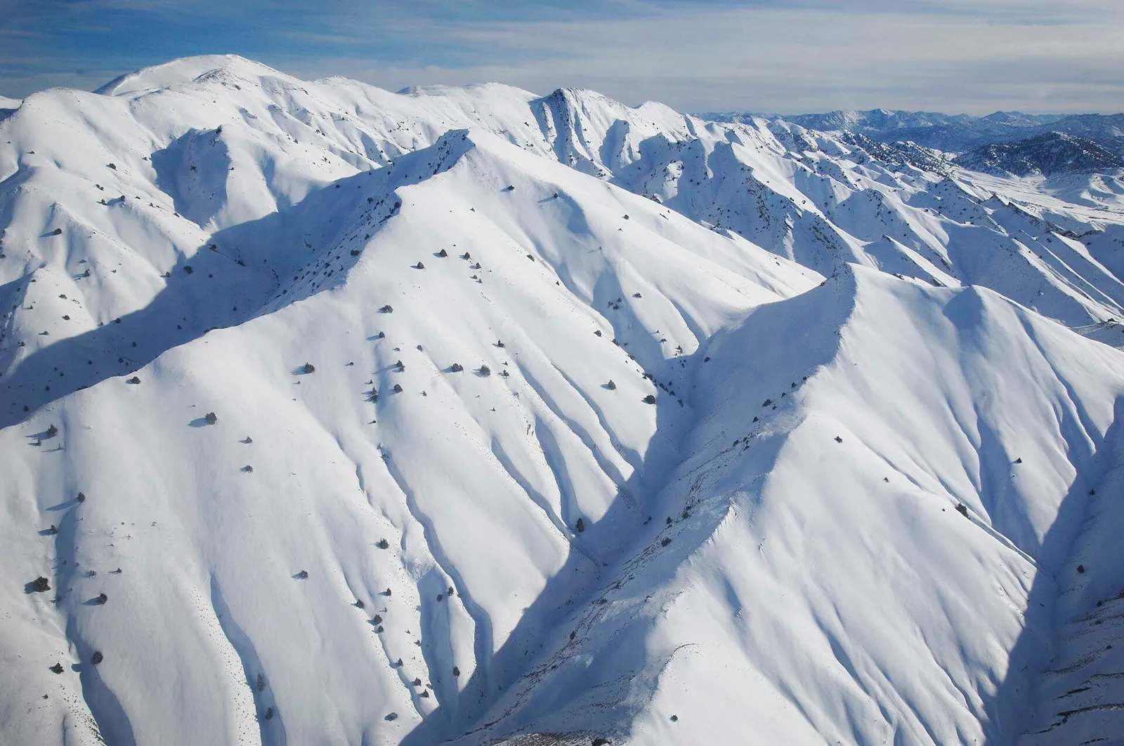 A landscape in Paktia province, eastern Afghanistan