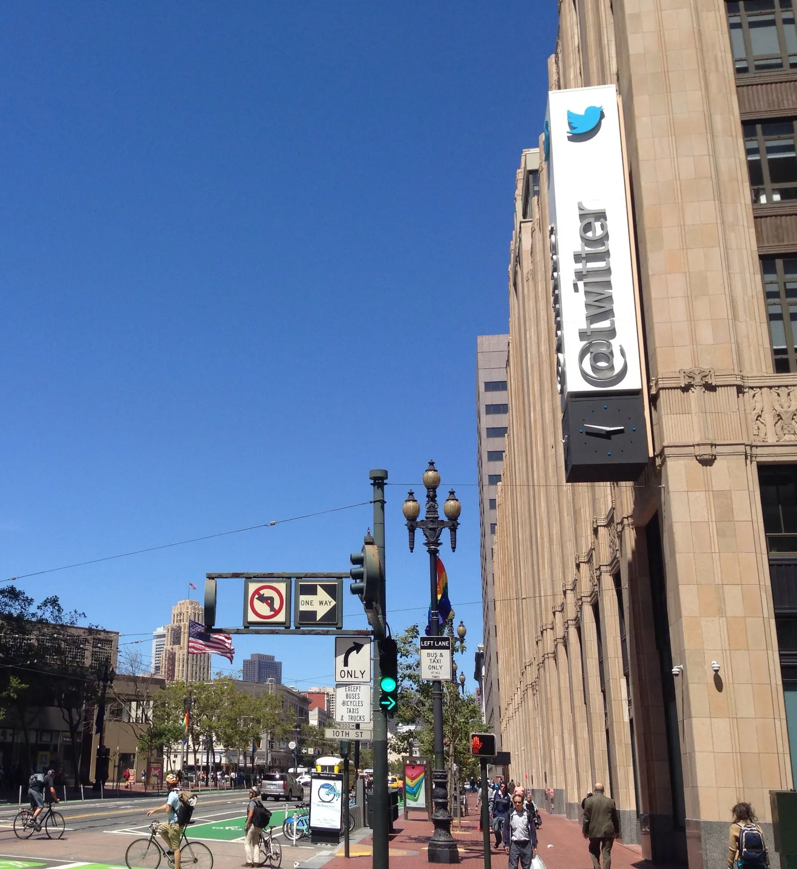 Twitter's former headquarters in San Francisco (file image)