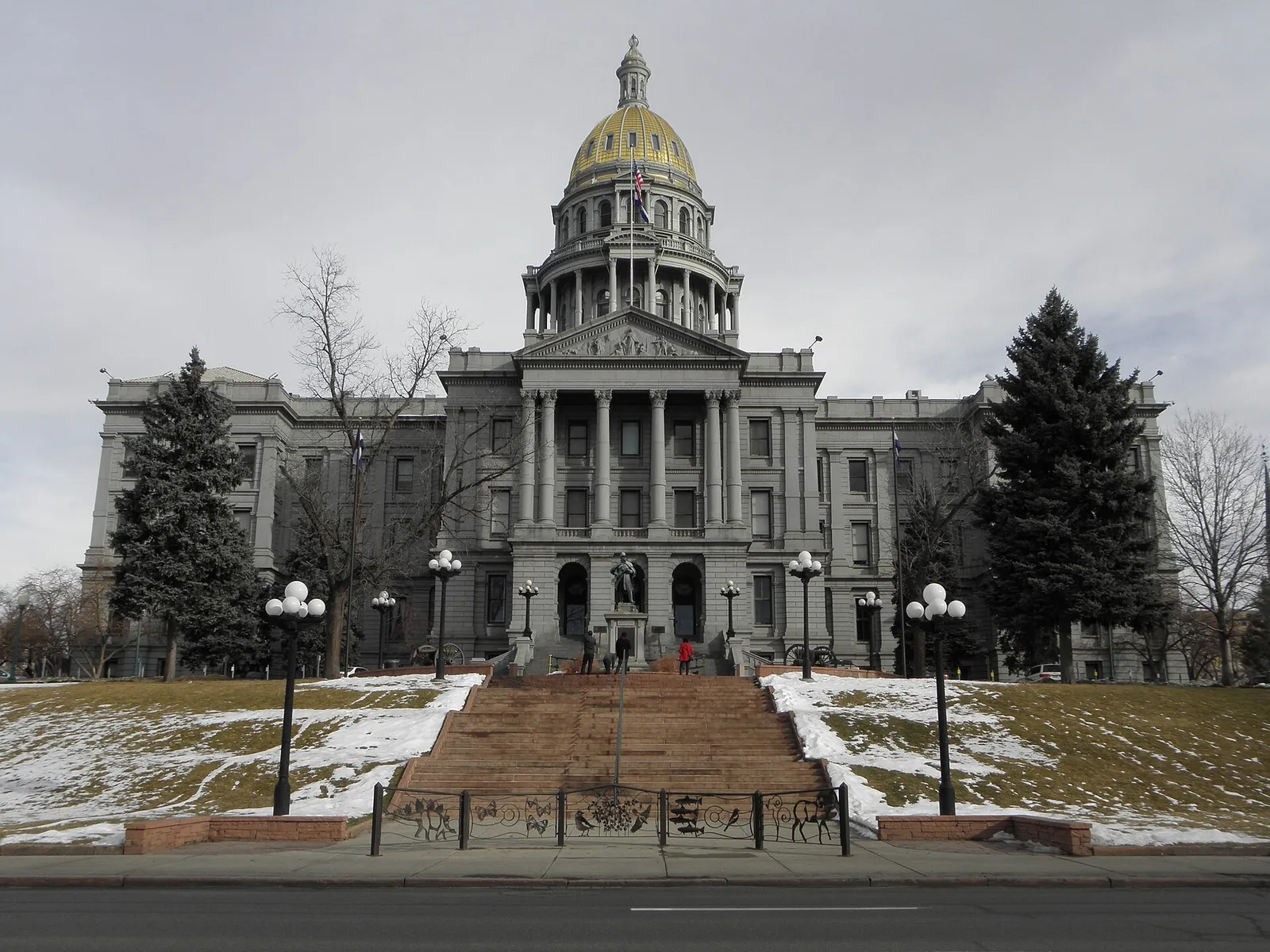 The Colorado State Capitol in Denver