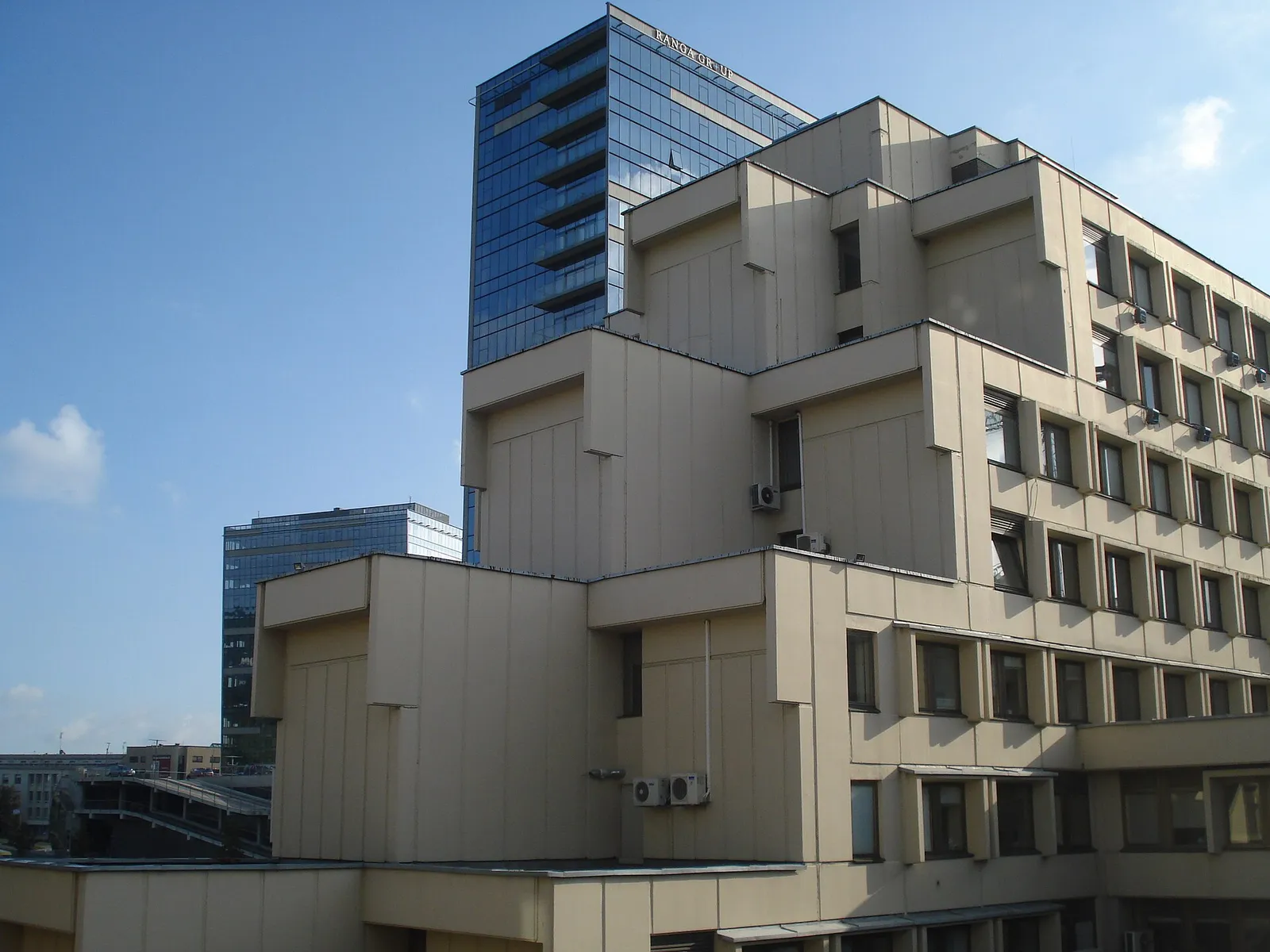 The Seimas Palace, home of Lithuania's parliament, in Vilnius