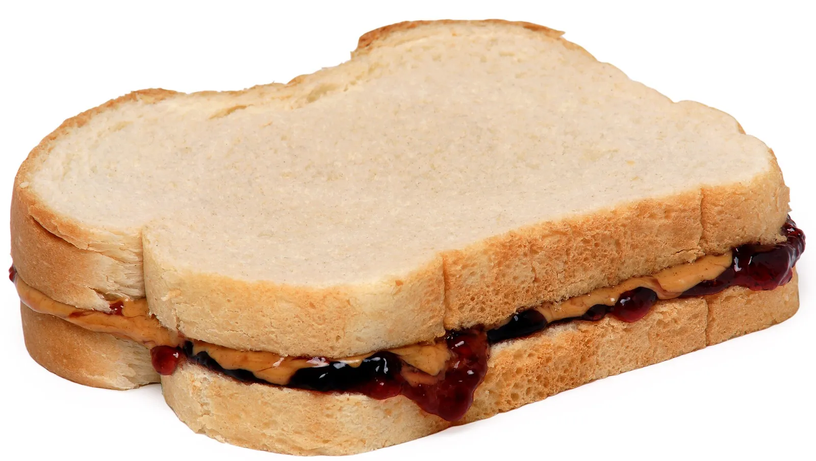 A peanut butter sandwich (file image)