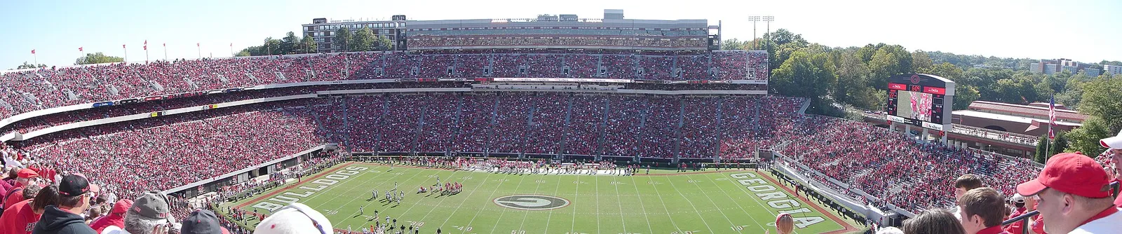 Sanford Stadium, the University of Georgia's home football ground