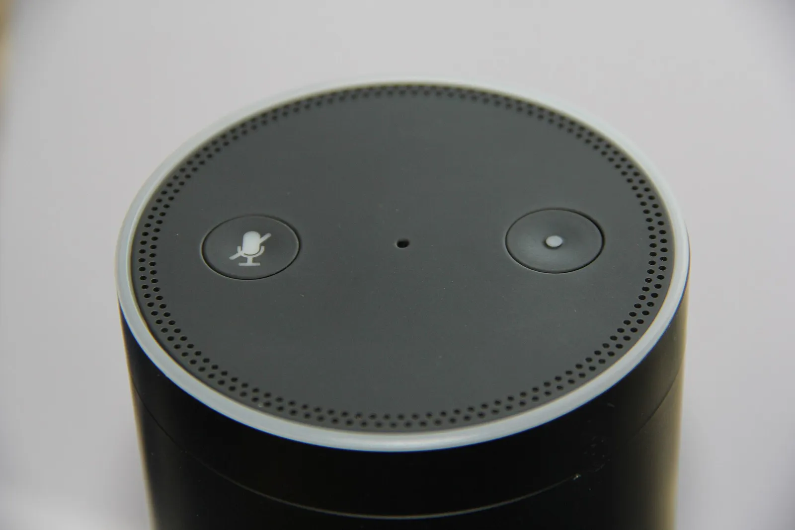 An Amazon Echo smart speaker