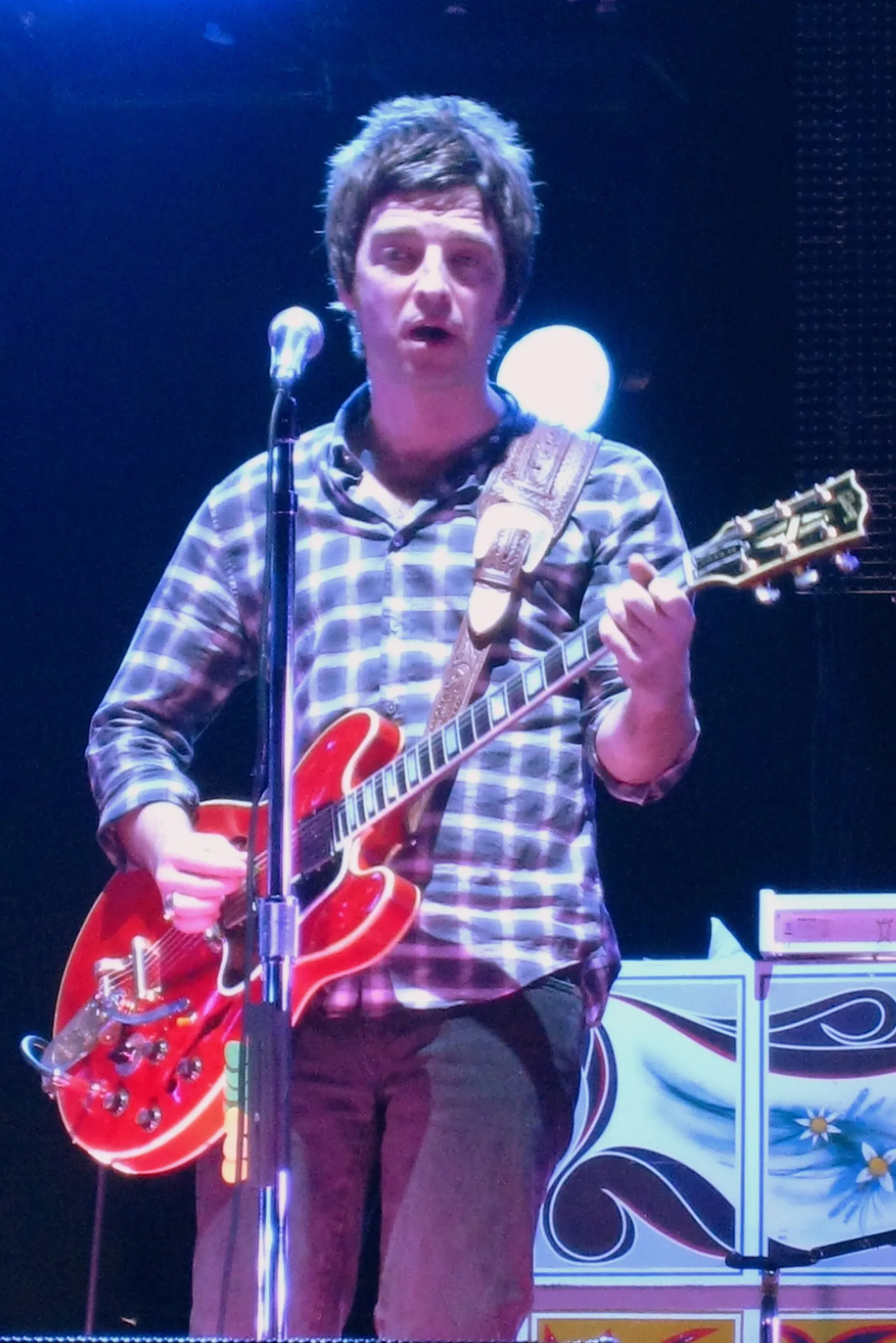 Noel Gallagher of Oasis performing (file photograph)