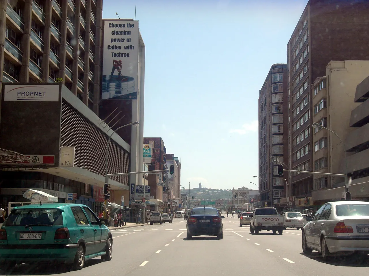 The city of Durban, South Africa
