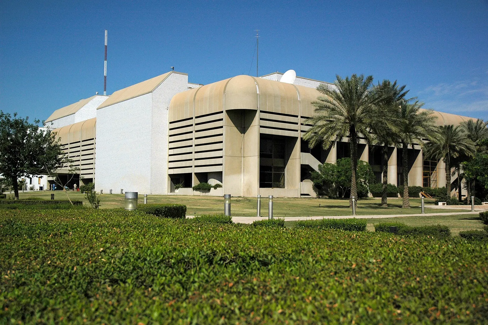 The Baghdad Convention Center, inside the Green Zone