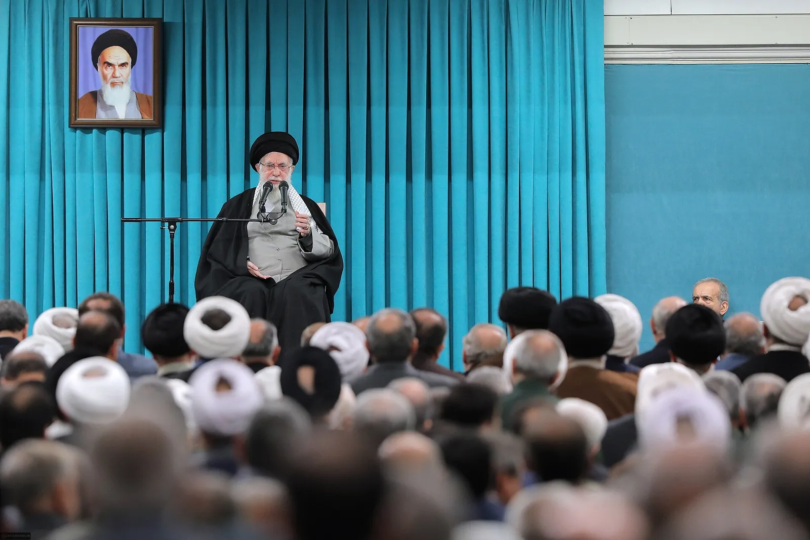Ayatollah Ali Khamenei (file image)