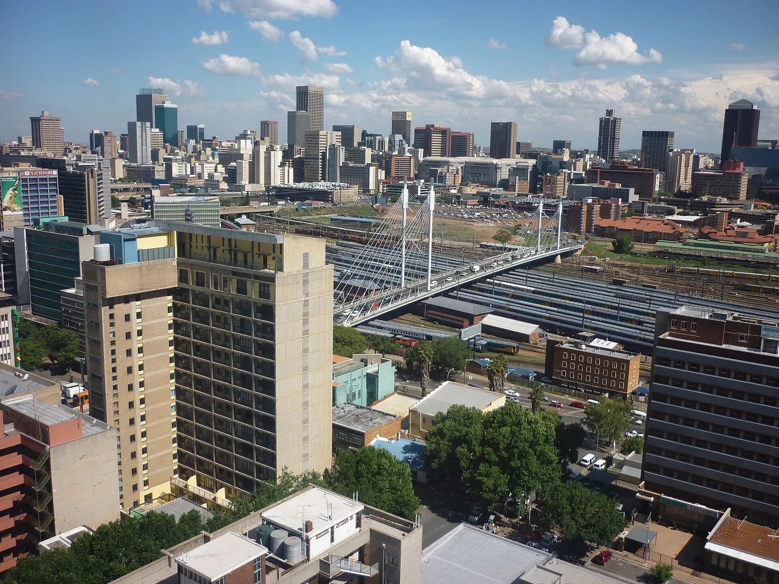 The Johannesburg central business district