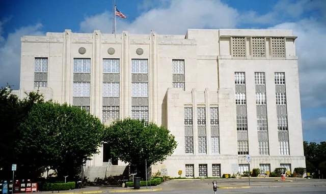 The Travis County courthouse in Austin, Texas