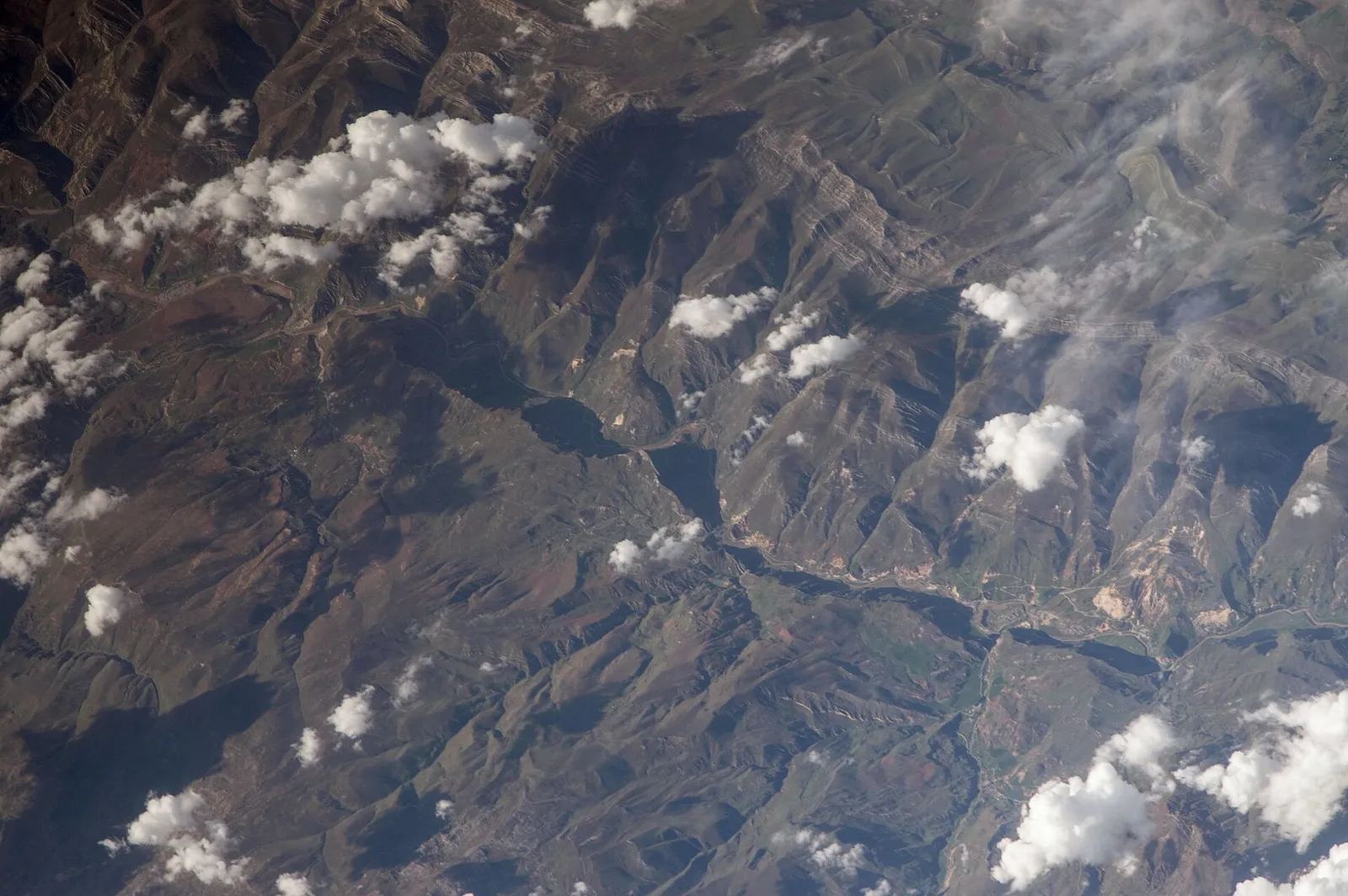 A road winding through the Peruvian Andes (file image)