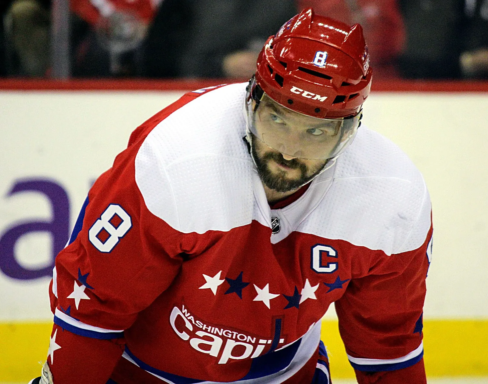Alex Ovechkin of the Washington Capitals (file photograph)