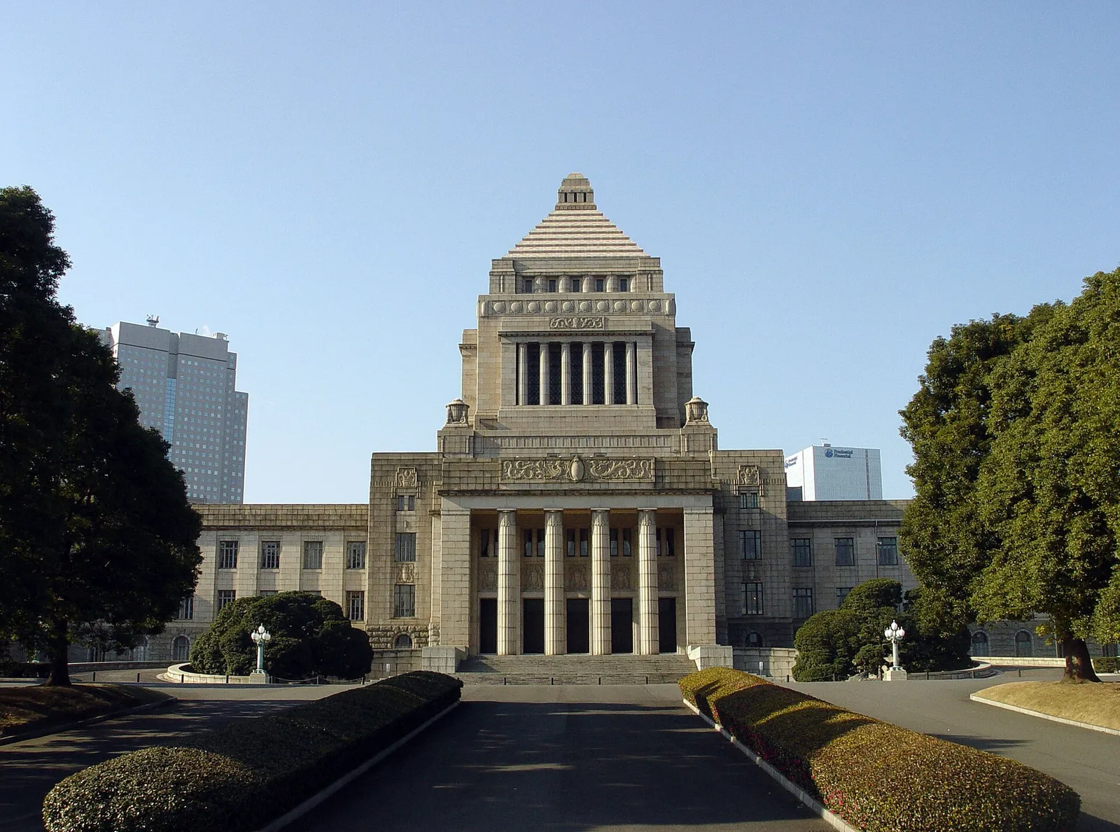The National Diet Building in Tokyo, Japan's parliament