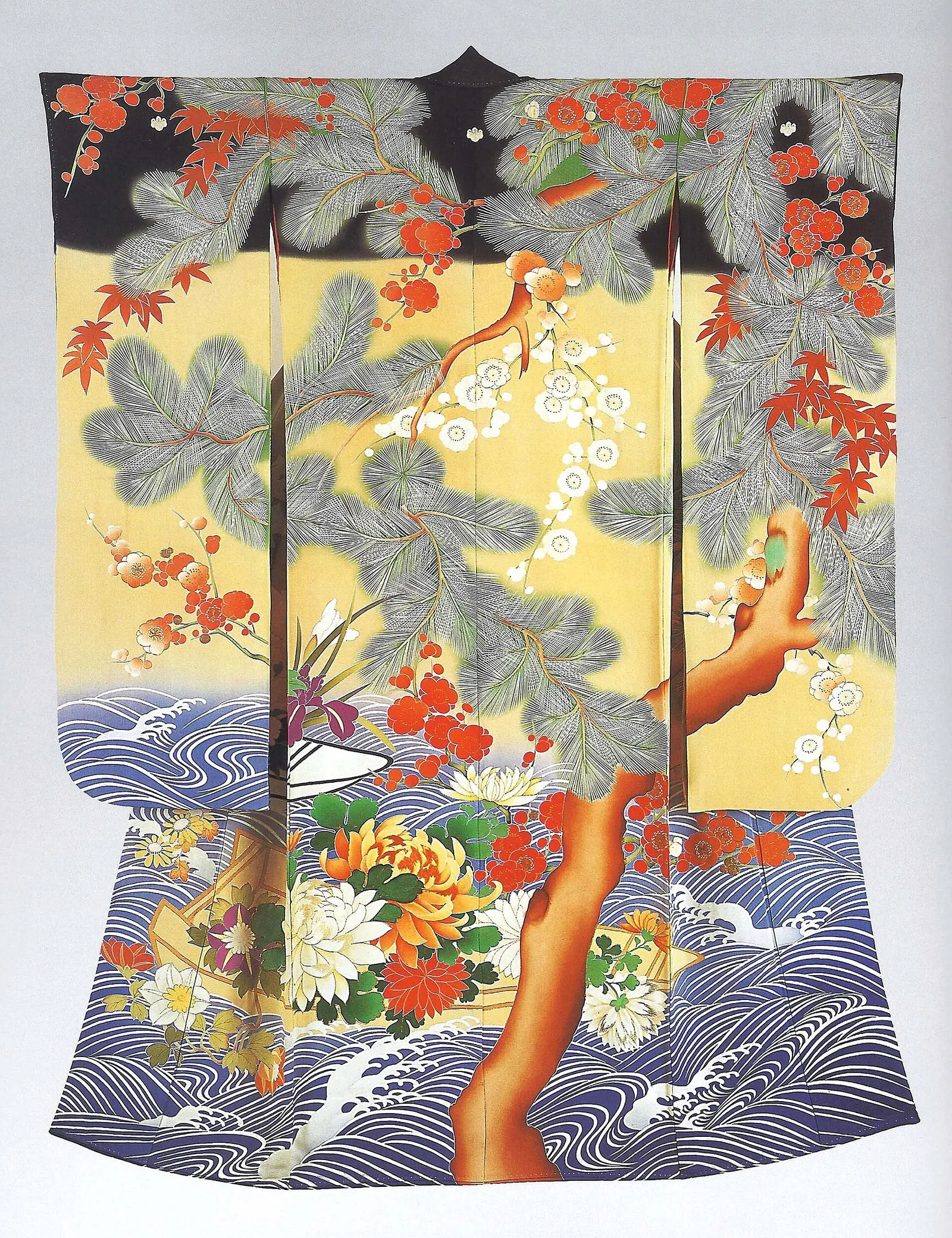 A traditional Japanese kimono (illustrative)