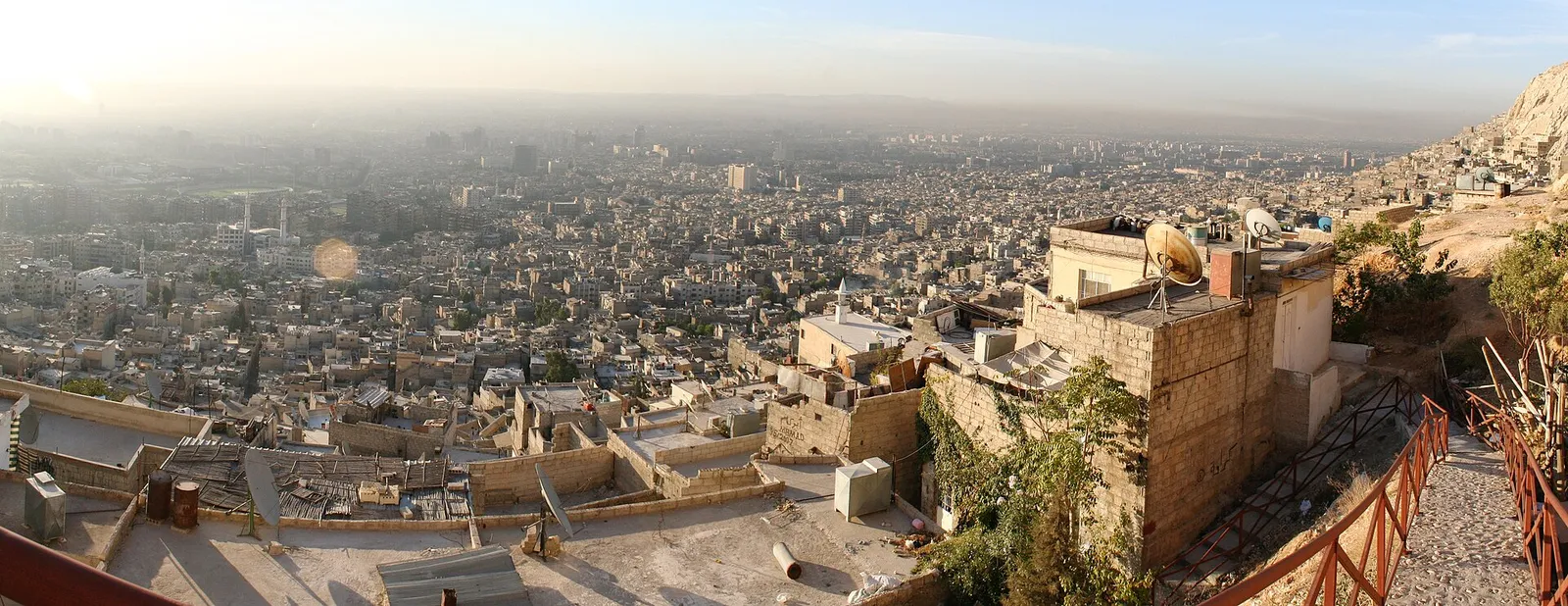 A view of Damascus, Syria (file photograph)