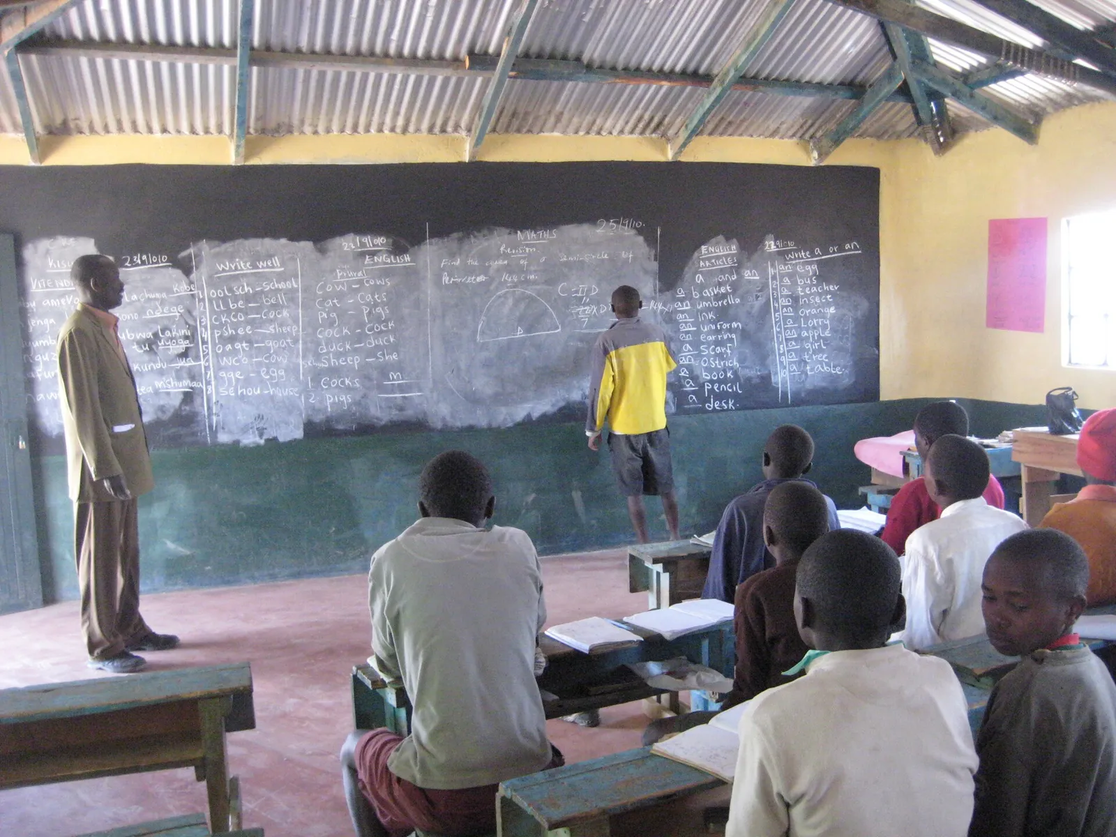 Schoolchildren in Kenya