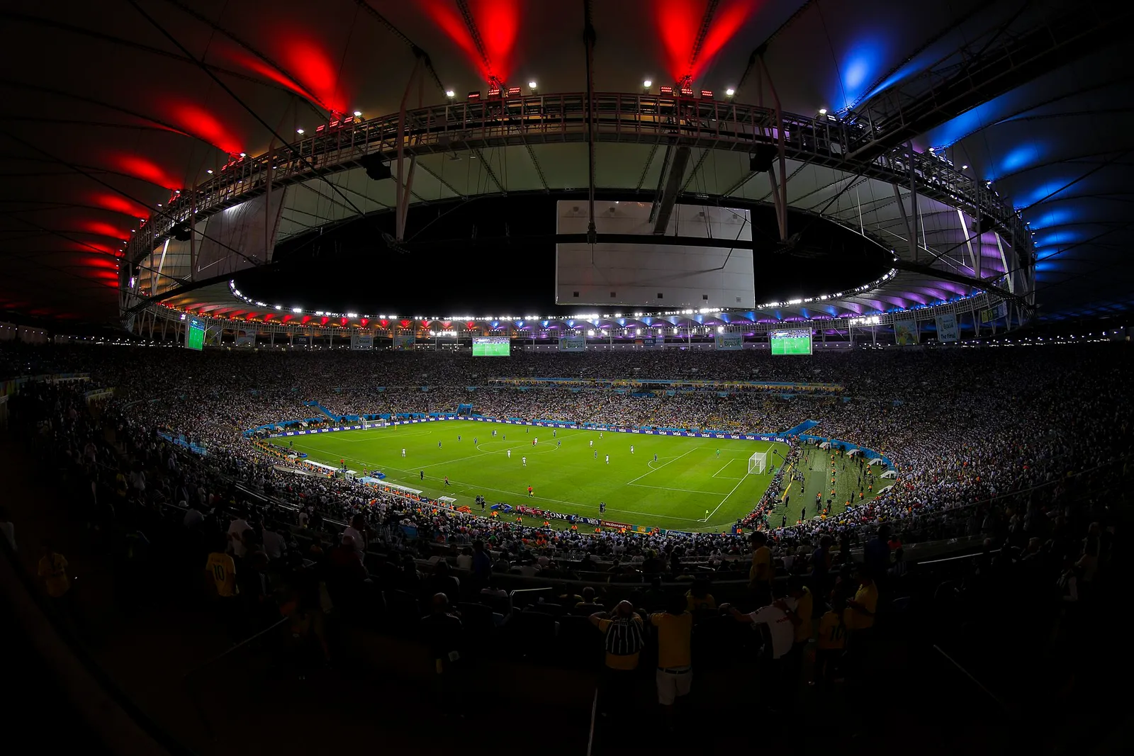 A World Cup football match (file photo)