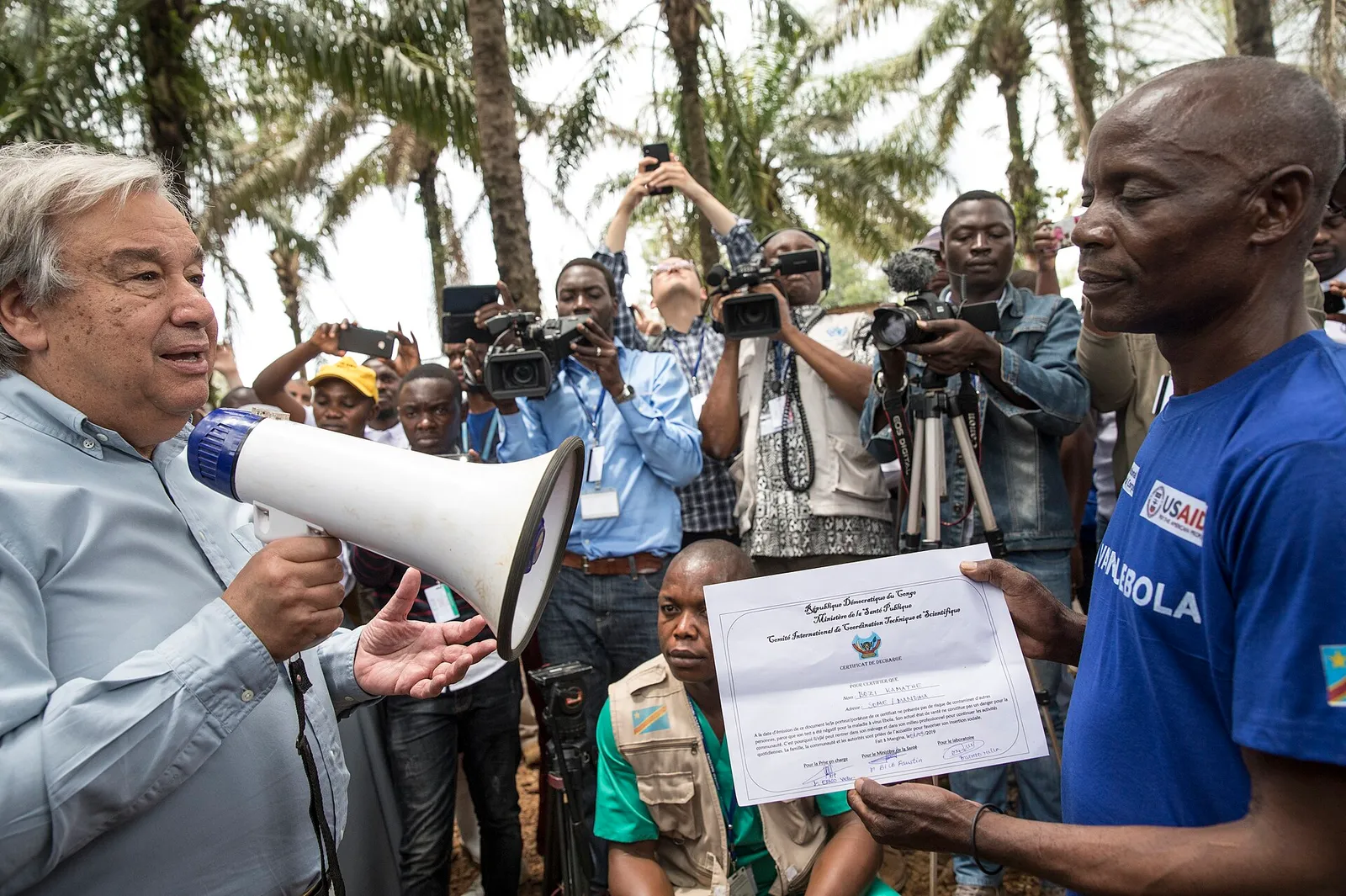 An Ebola response event in the Democratic Republic of Congo