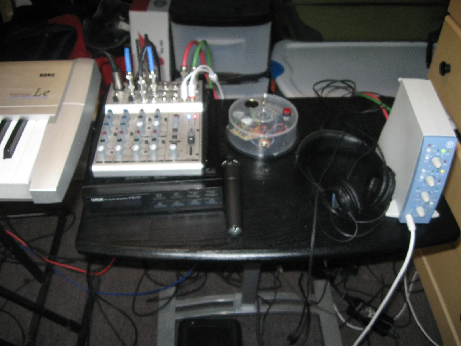 Recording studio equipment