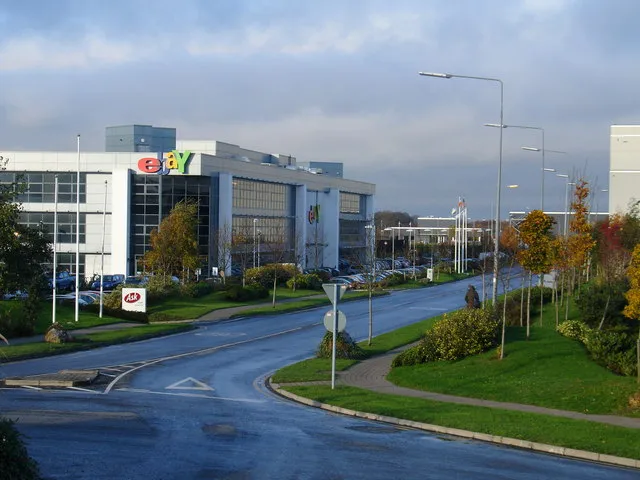 The eBay and PayPal European headquarters (file image)