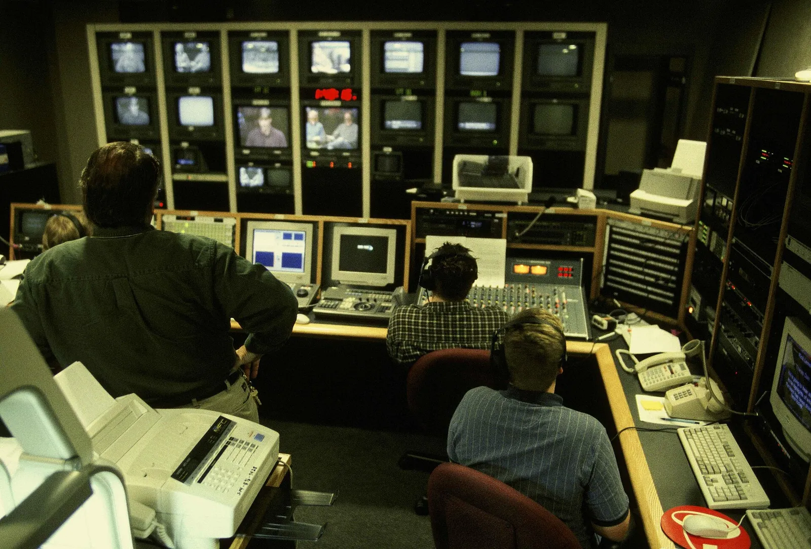 A television production studio (file image)