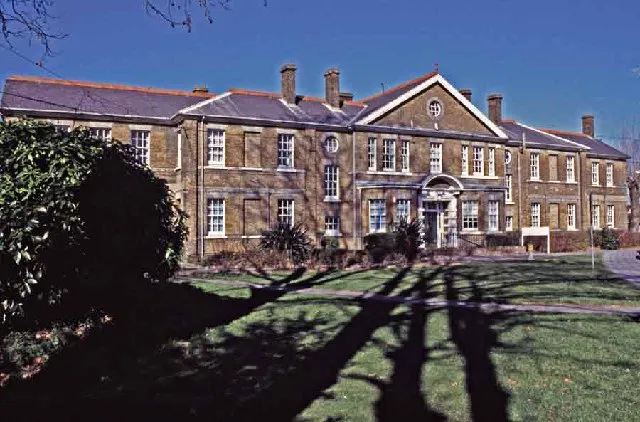 An NHS hospital building in England (illustrative)
