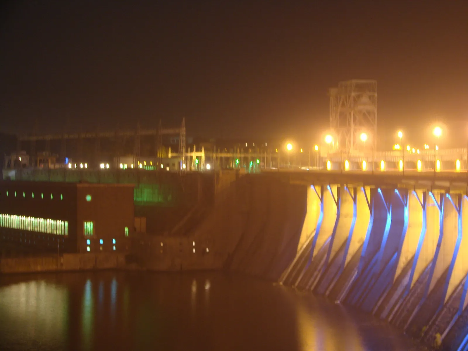 The DniproHES hydroelectric dam in Zaporizhzhia, Ukraine (file image)